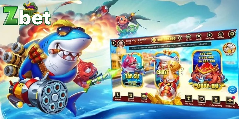 Khám phá thế giới đại dương trong game bắn cá